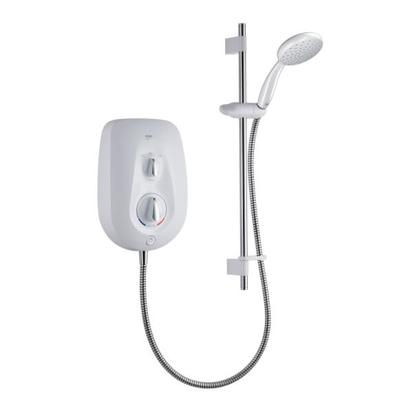 Offer Homebase Platic Mira Go 10.8kW Electric Shower Homebase