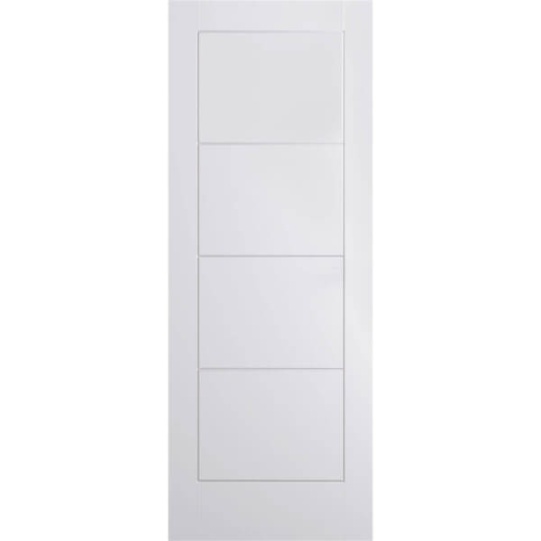 Ladder Internal Primed White 4 Panel Door - 838 x 1981mm | Homebase