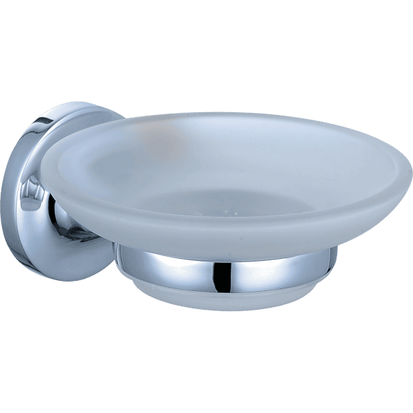 Offer Homebase Zinc Serena Soap Dish Homebase