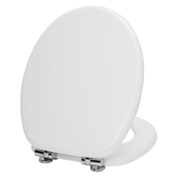 Resonance White Toilet Seat Homebase