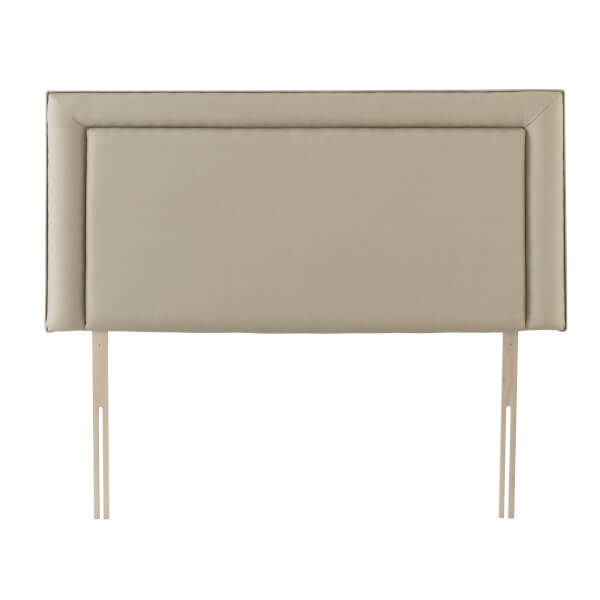 Silentnight Malvern Strutted Headboard Sandstone Double Homebase
