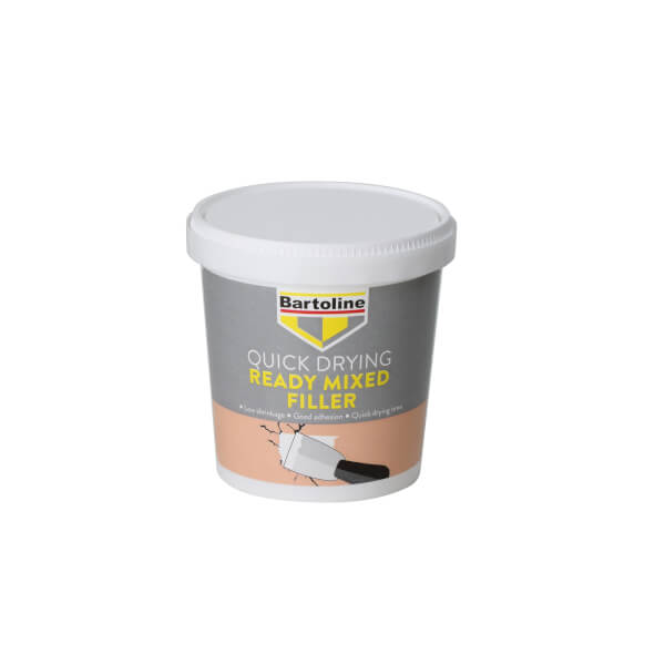 Bartoline Quick Drying Ready Mixed Filler 1Kg Homebase