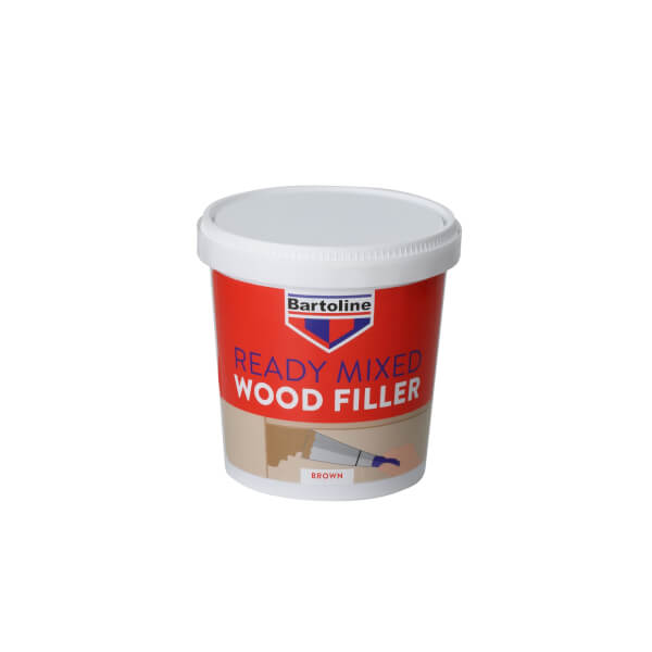 Bartoline Ready Mixed Brown Wood Filler 1Kg Homebase