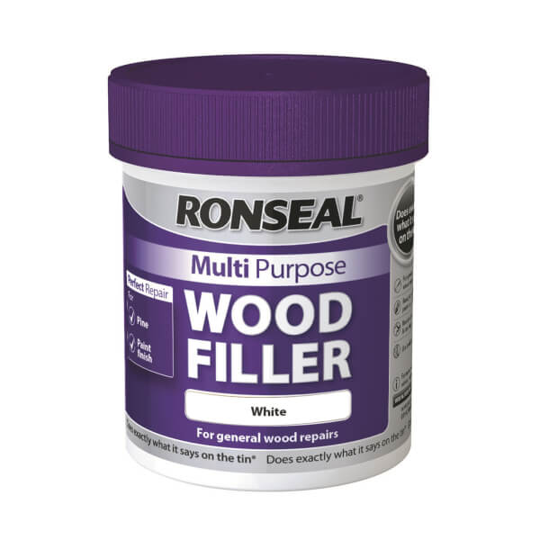 Multi Purpose Wood Filler White 250g Homebase