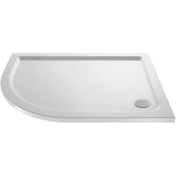 Balterley Left Hand Offset Quadrant Shower Tray 1000 x 800mm Homebase