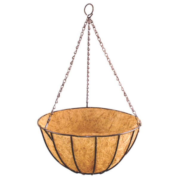 Hanging Basket With Coco Liner 40cm Homebase
