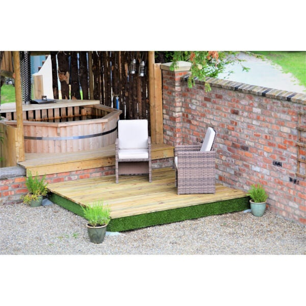 Swift Deck Complete Decking Kit 2.4 x 2.4m Homebase
