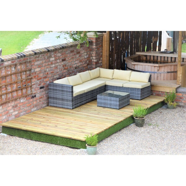 Swift Deck Complete Decking Kit 2.4 x 7.0m Homebase