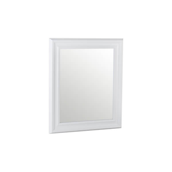 Croft Framed Mirror White 53x63cm Homebase