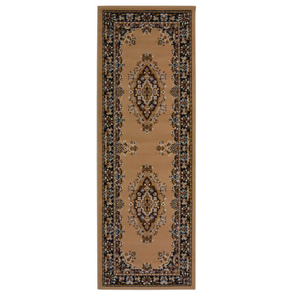 Maestro Medallion Berber Rug 67 x 200cm Homebase