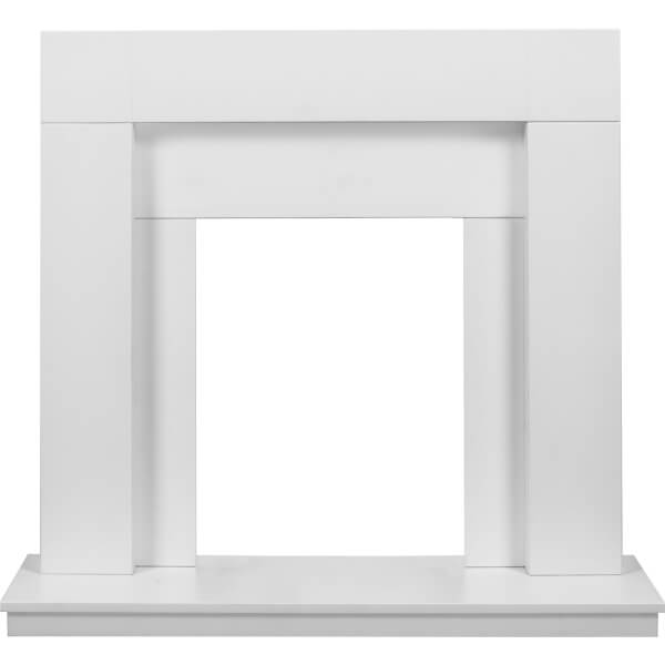Malmo White Fire Surround Homebase