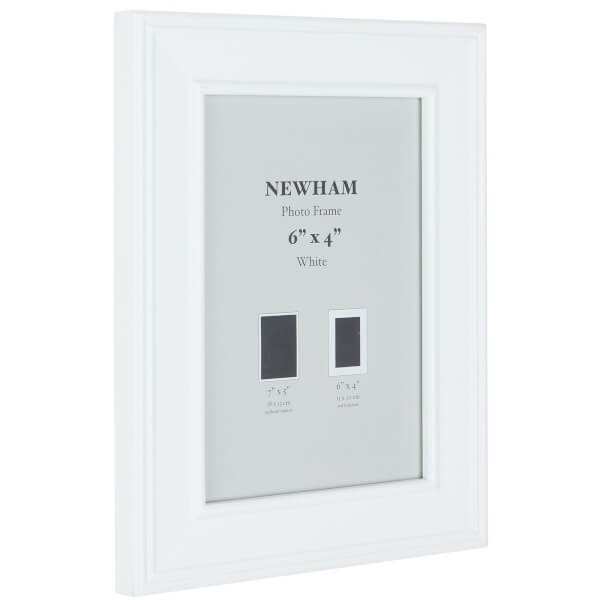 Newham Picture Frame 6 x 4 White Homebase