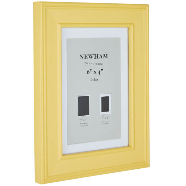 Newham Picture Frame 6 x 4 Ochre Homebase