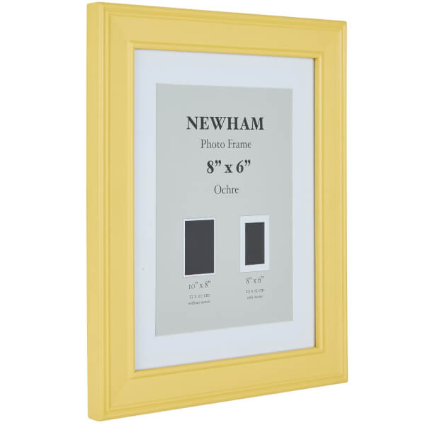 Newham Picture Frame 8 x 6 Ochre Homebase
