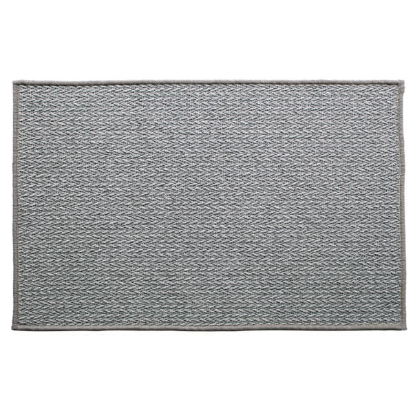 Grey Eco indoor doormat Homebase