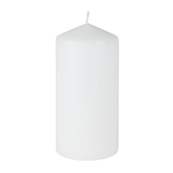 Soft Cotton Pillar Candle Homebase