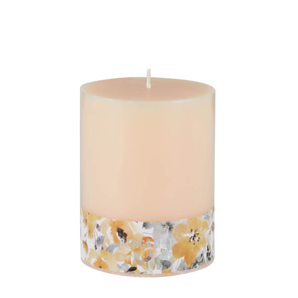 Bergamot & Lime Pillar Candle Homebase