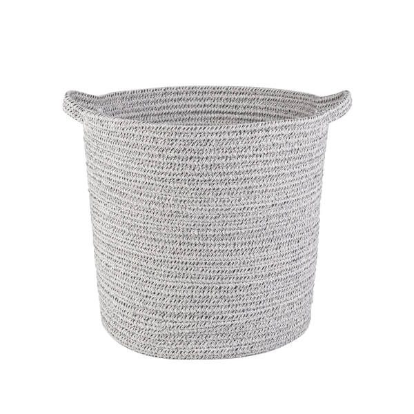 TwoTone Cotton Rope Basket Homebase
