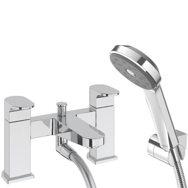 Albany Bath Shower Mixer Tap Chrome Homebase