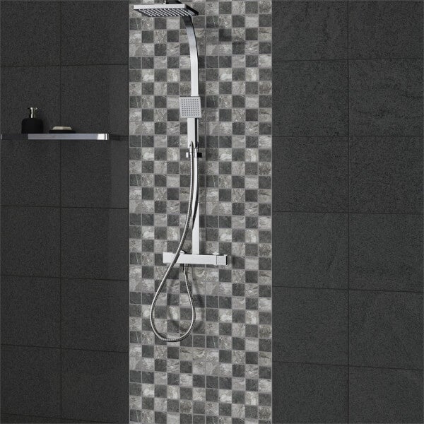 Offer Homebase Glass HoM Formation Mosaic Tile 297 x