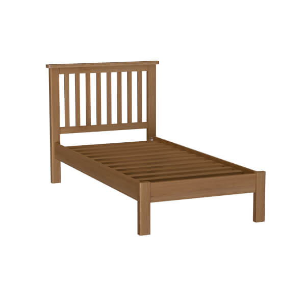Newlyn Single Bed Frame Oak Homebase