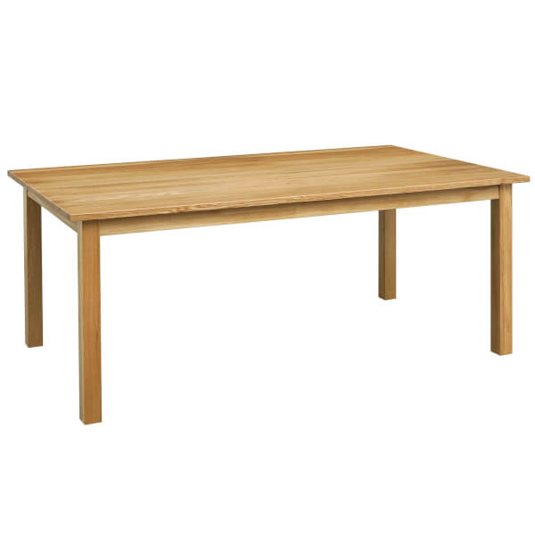 Solid Oak Dining Table Homebase