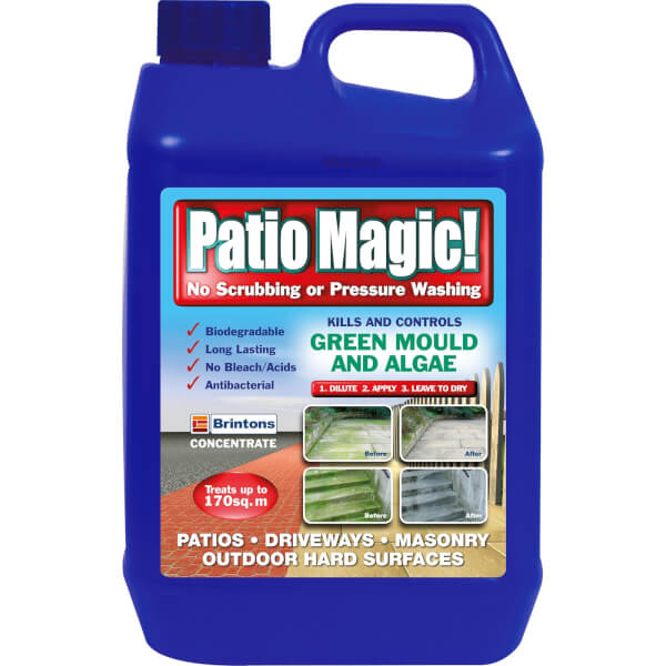 Offer Homebase Patio Magic! Hard Surface Cleaner 5L Homebase