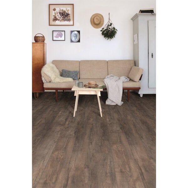 Offer Homebase Lvt Embossed Luxury Vinyl Click Flooring