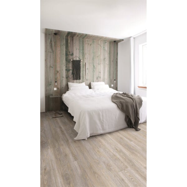Offer Homebase Lvt Embossed Luxury Vinyl Click Flooring