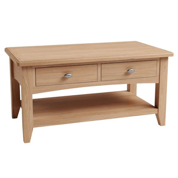Kea Large Coffee Table Oak Homebase
