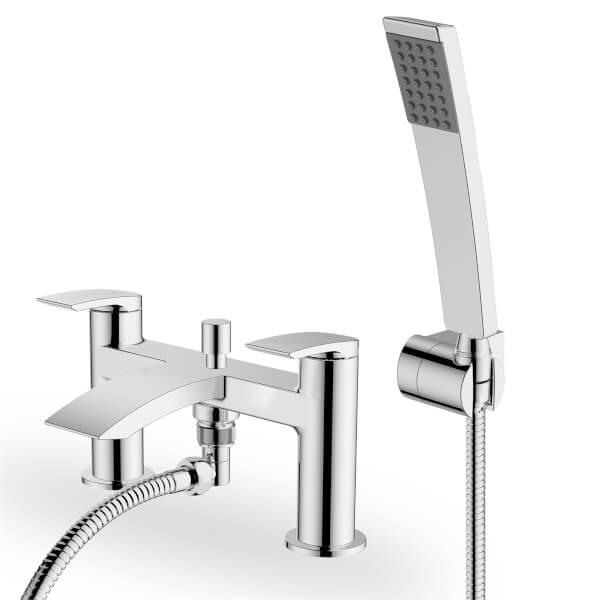 Kilfinnan Bath Shower Mixer Tap Chrome Homebase