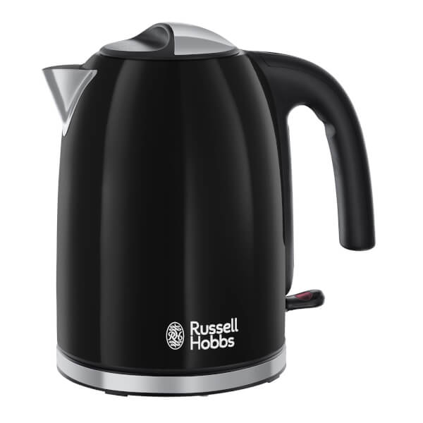 Russell Hobbs Colours Kettle Black Homebase
