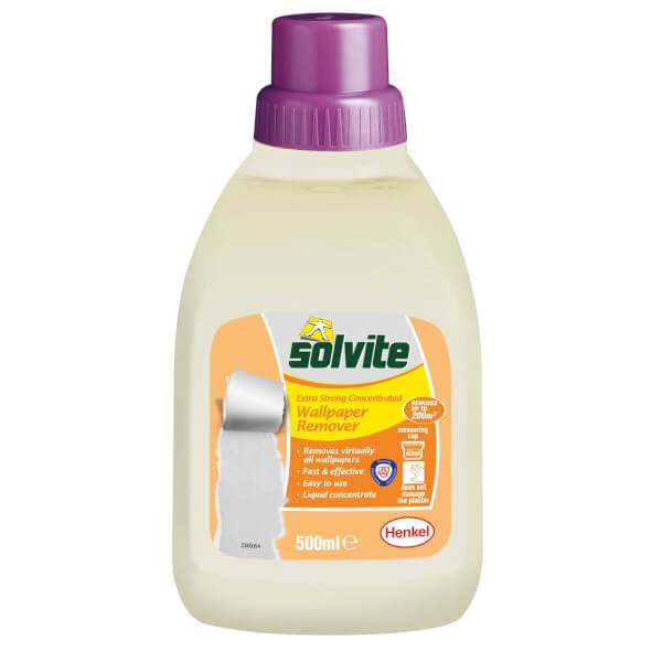 Solvite Wallpaper Remover 500ml Homebase