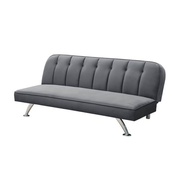 Brighton Sofa Bed Grey Homebase