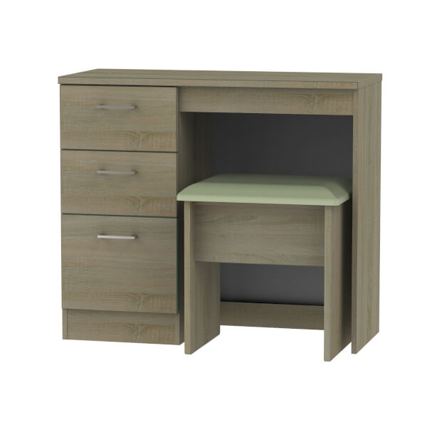 Amalfi Dressing Table and Stool Set Darkolino Homebase