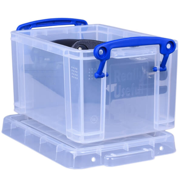 Really Useful Storage Box Clear 1.6L Homebase