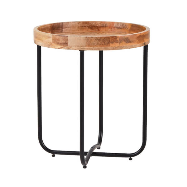 Fenton Side Table Wood Homebase