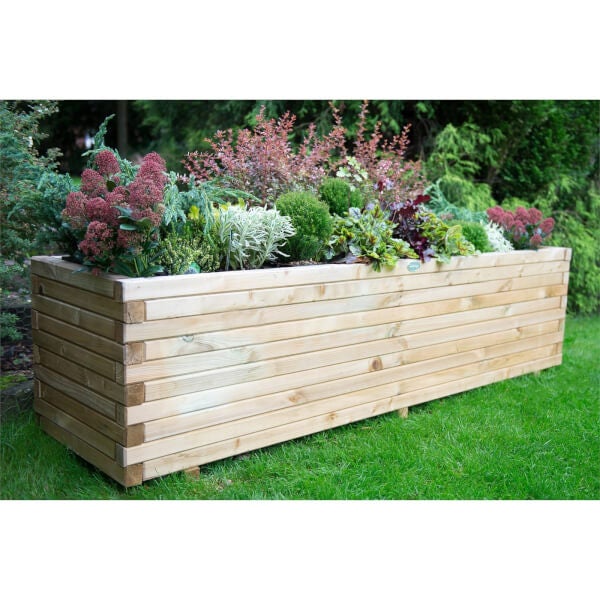 Forest Garden Wooden Lomello Planter Homebase