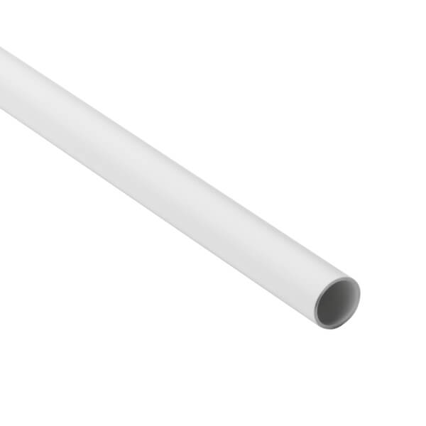 DLine Conduit 20mm x 2m White Homebase