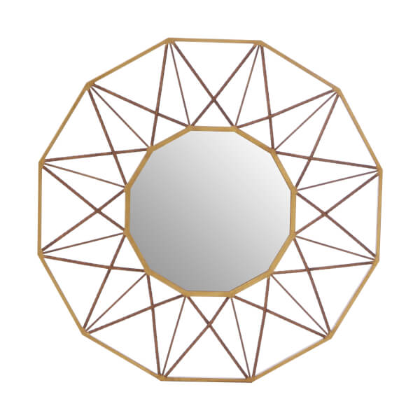 Zara Geo Wall Mirror Homebase