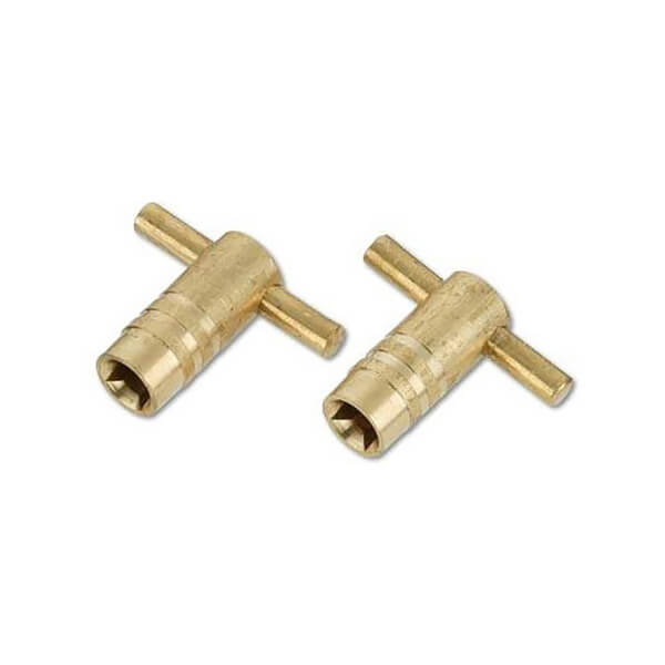 Radiator Air Vent Key in Brass Homebase