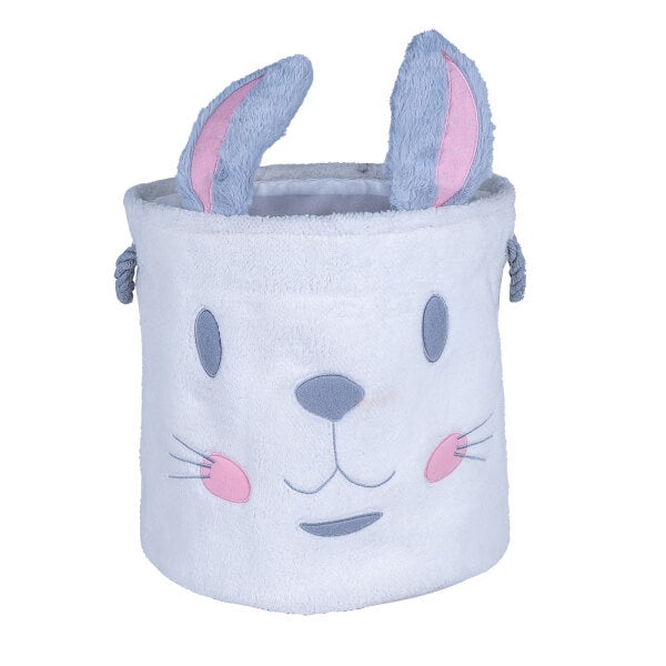 Flexi Storage Kids Furry Toy Hamper Rabbit Homebase