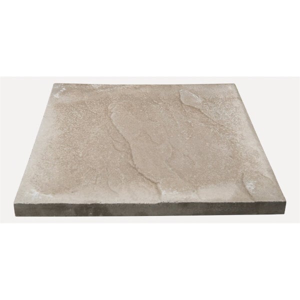 Stylish Stone Peak Paving Riven 400 x 400mm Grey Homebase