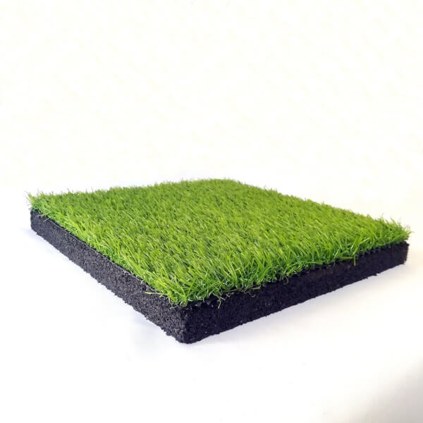 Artificial Grass Rubber Tile 0.3m Homebase