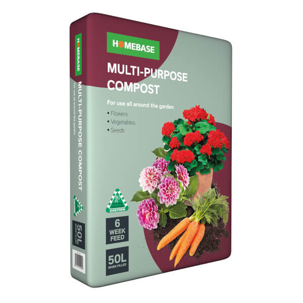 Homebase MultiPurpose Compost 50L Homebase