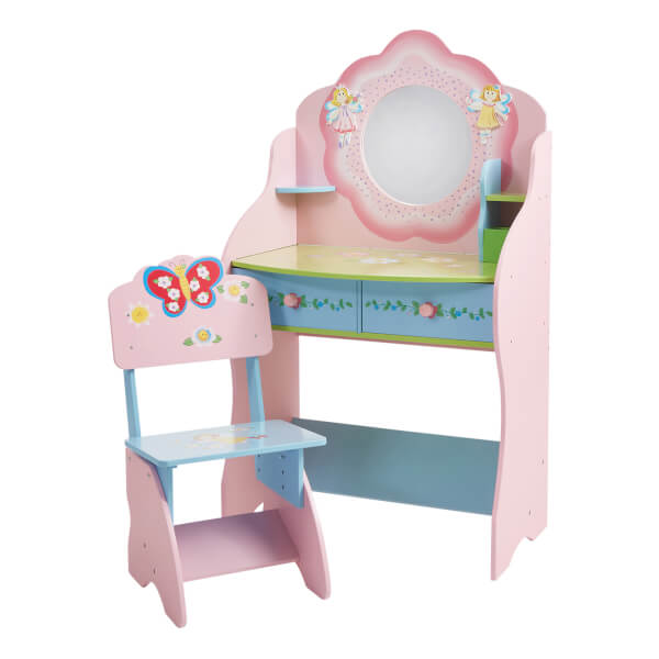 Fairy Dressing Table and Chair Homebase