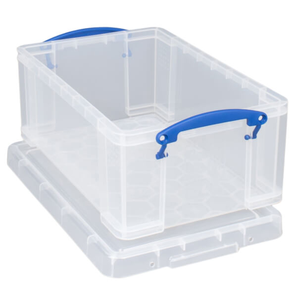 Offer Homebase Really Useful Storage Box Clear 9L Homebase