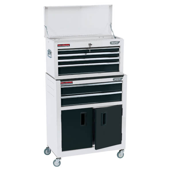 24 Inch Combi Roll Tool Storage Chest (6 Drawer) Homebase