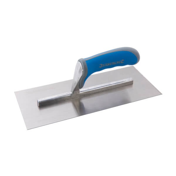 Silverline Plastering Trowel Softgrip 280mm Homebase