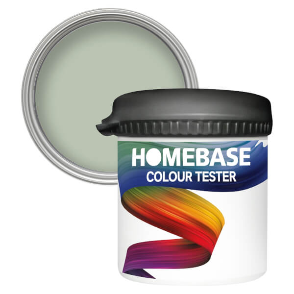Homebase Matt Emulsion Paint Fresh Herb Tester 90ml Homebase